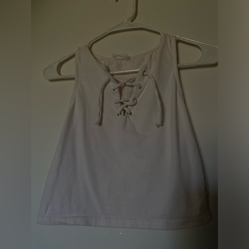 Full tilt medium crop top :)